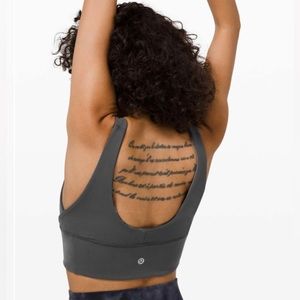 Lululemon Align Bra Reversible A/B | Size 8 | Graphite Grey